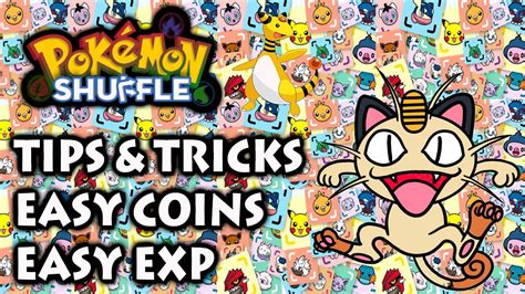Pokemon Shuffle Tips & Tricks For Easy Coins & EXP .